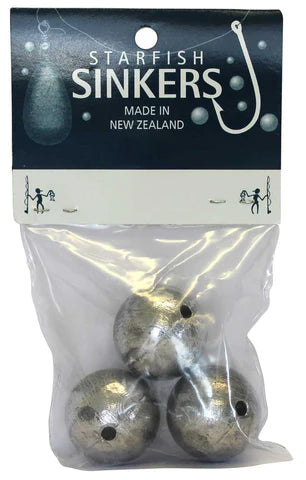 Starfish Ball Sinker - 4 OZ - 3 Pack