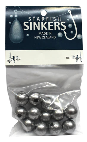 Starfish Ball Sinker - 1/2 OZ - 12 Pack