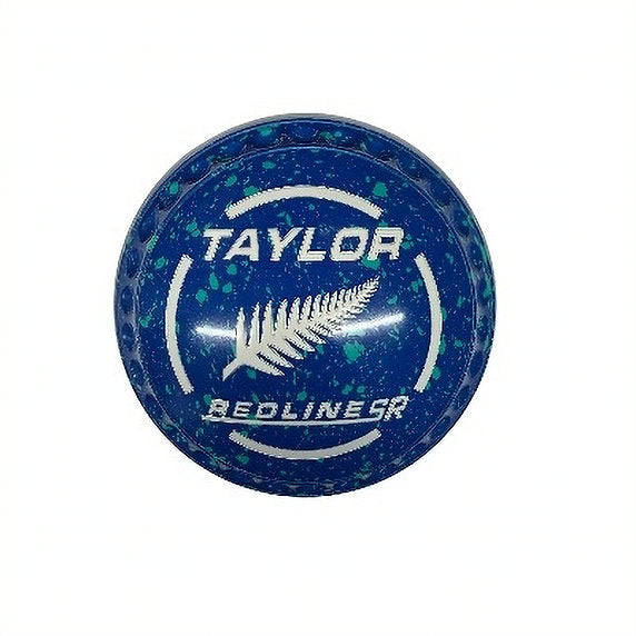 Taylor SR Redline Lawn Bowls Set - Blue/Mint, Half Pipe - Size 00