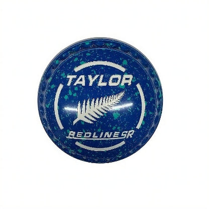 Taylor SR Redline Lawn Bowls Set - Blue/Mint, Half Pipe - Size 00
