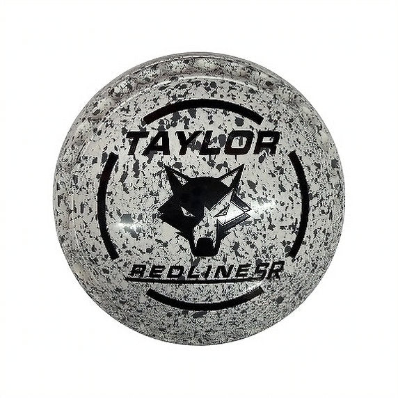 Taylor SR Redline Lawn Bowls Set - White/Grey, Half Pipe - Size 2