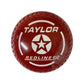 Taylor SR Redline Lawn Bowls - 'SPLIT' - Crescent Grip - Dark Blue/Red Maroon