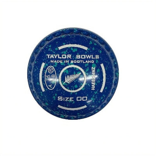 Taylor SR Redline Lawn Bowls Set - Blue/Mint, Half Pipe - Size 00