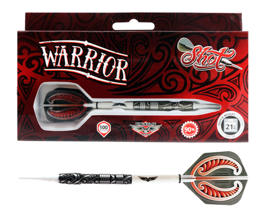 Shot Warrior 1 Soft Tip Darts Set - 19g
