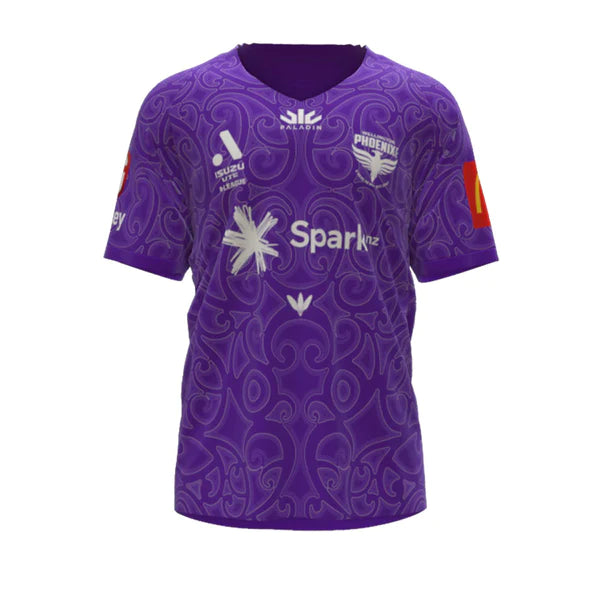 Wellington Phoenix A-League Replica GK Shirt Purple Jersey - Mens