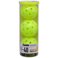 Franklin X-40 Outdoor Pickleball - 3 Pack
