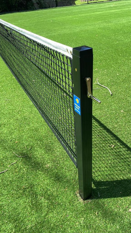 Premier Aluminium Square Tennis Posts - Pair