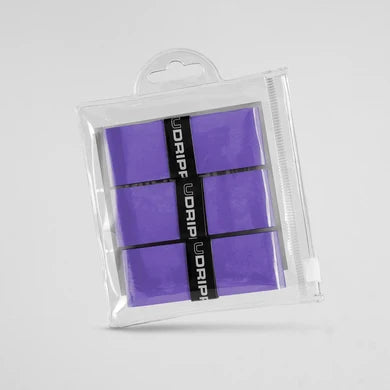 UDrippin Pro DRIP Overgrips - 3 Pack - PURPLE MAGIC