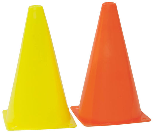 12 Inch Marker Cones Yellow Orange