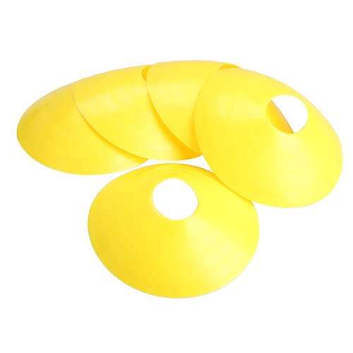 2 Inch Marker Cones Yellow