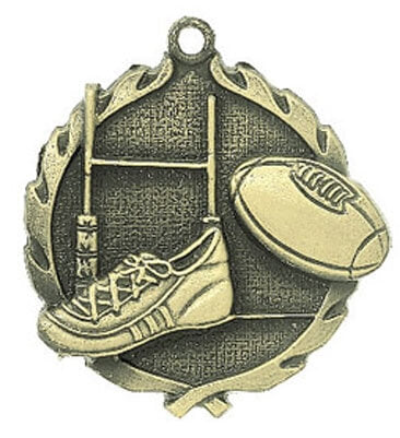 3D Medal Rugby