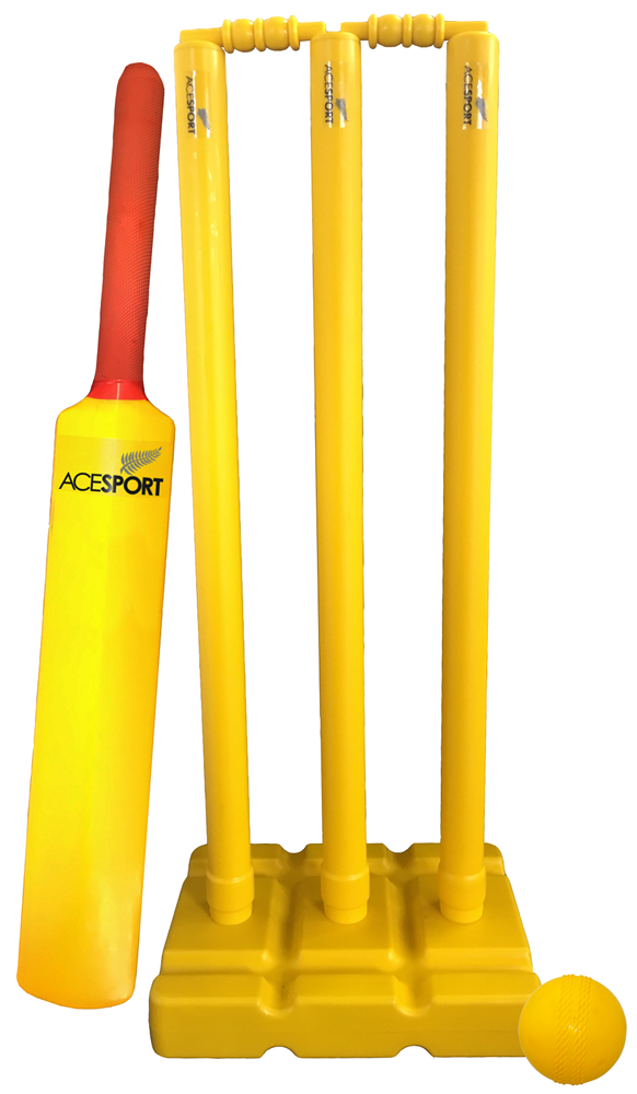 Plastic Cricket Set - Single - Size 4