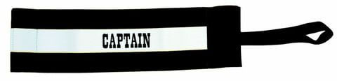 Adjustabkle Captains Arm Band Black