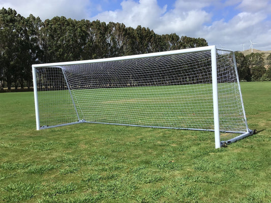 International Aluminium Freestanding Soccer Goals - Pair