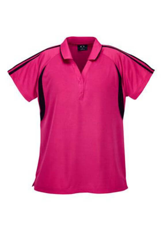 Flash Ladies Polo Shirt Hot PinkWeb.jpg