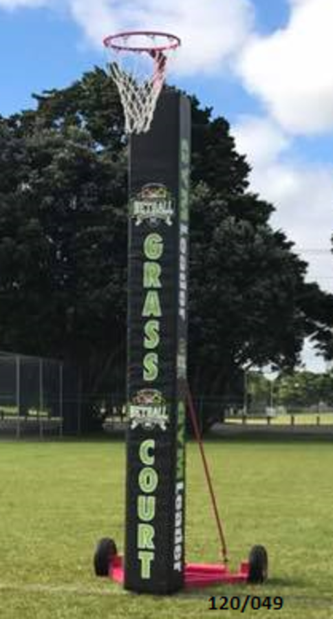 Fixed Height Free Standing Netball Pole