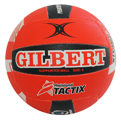 Gilbert ANZ 'Tactix' Supporter Netball - sz5