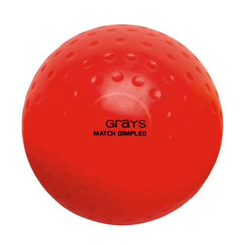 Grays Match Crater Hockey Ball Orange