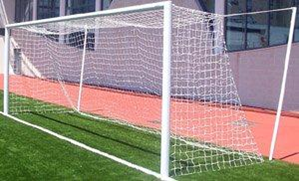 International Aluminium Socketed Soccer Goals - Pair