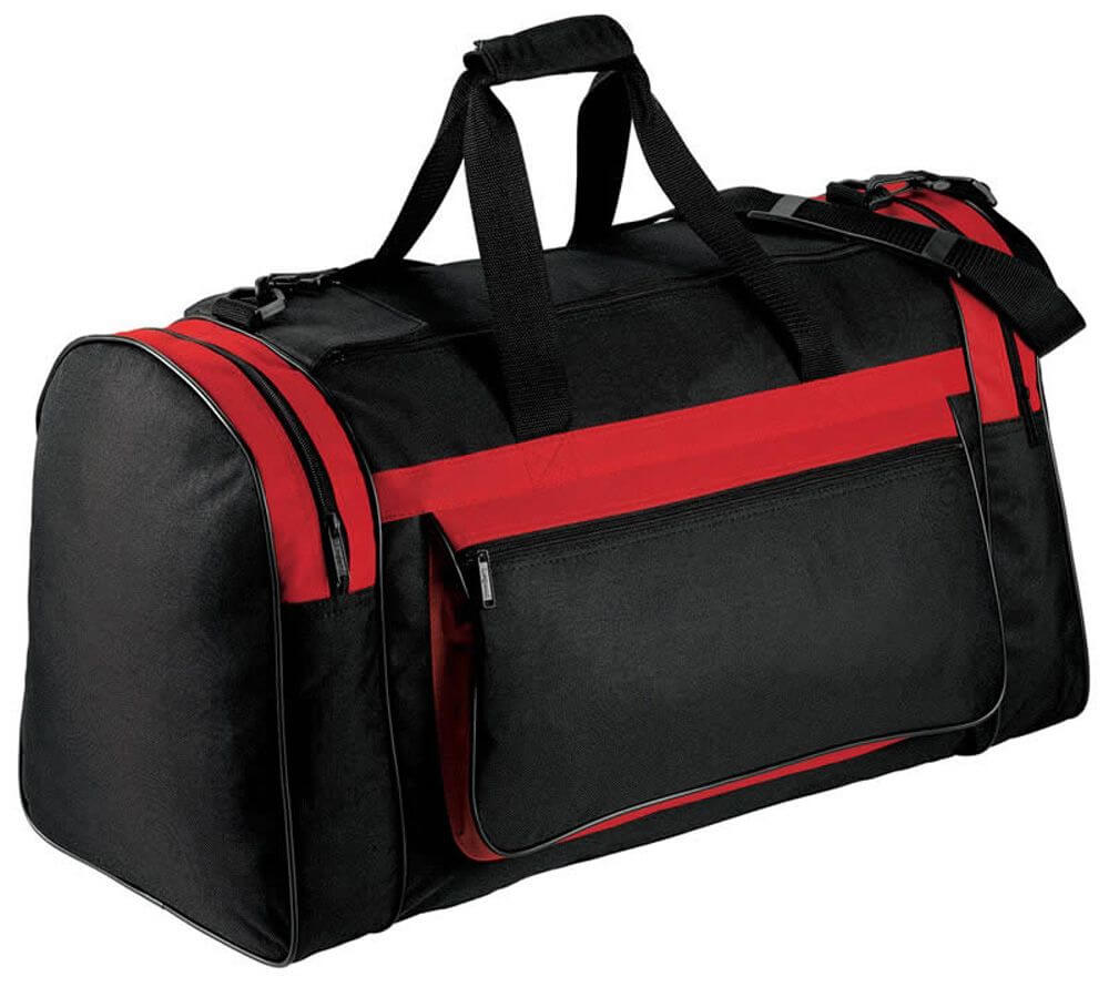Magnum Sports Bag Black Red