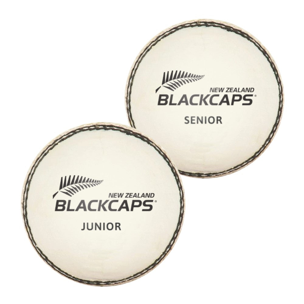 New Zealand Cricket Leather Ball - White