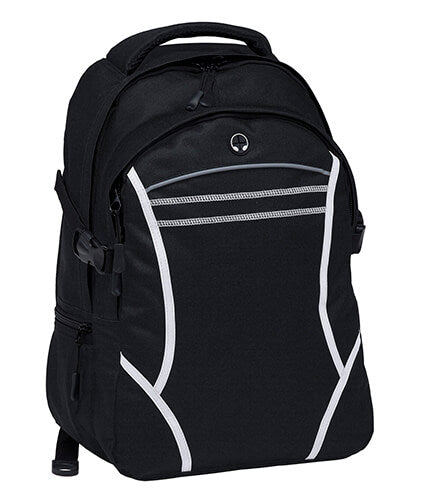 Reflex Backpack Black White Web