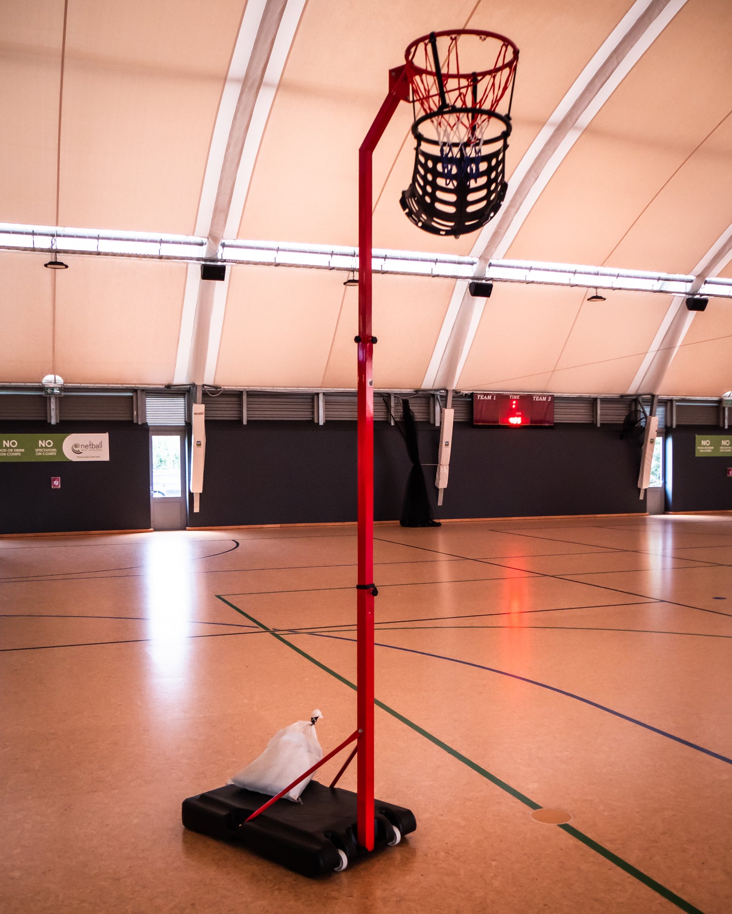 Silver Fern Netball/Basketball Return System