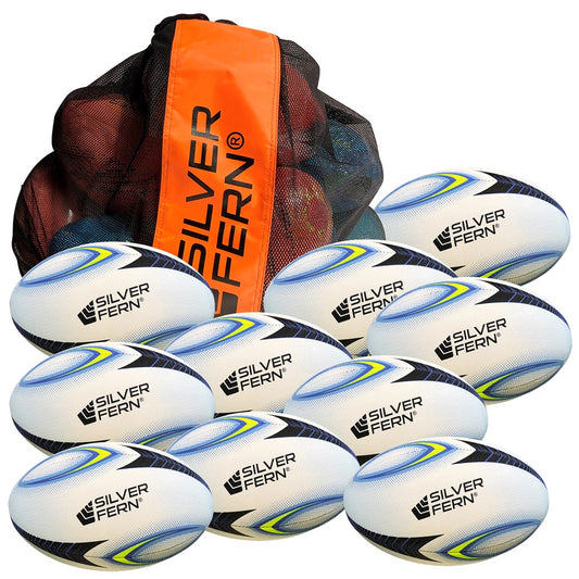 Silver Fern Rugby SFX3000 10 Ball Pack