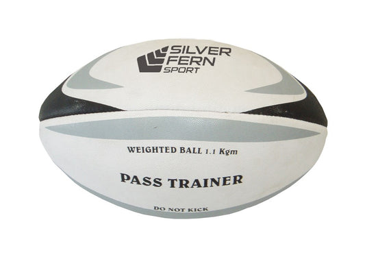 Silver Fern Rugby Training Pass Ball