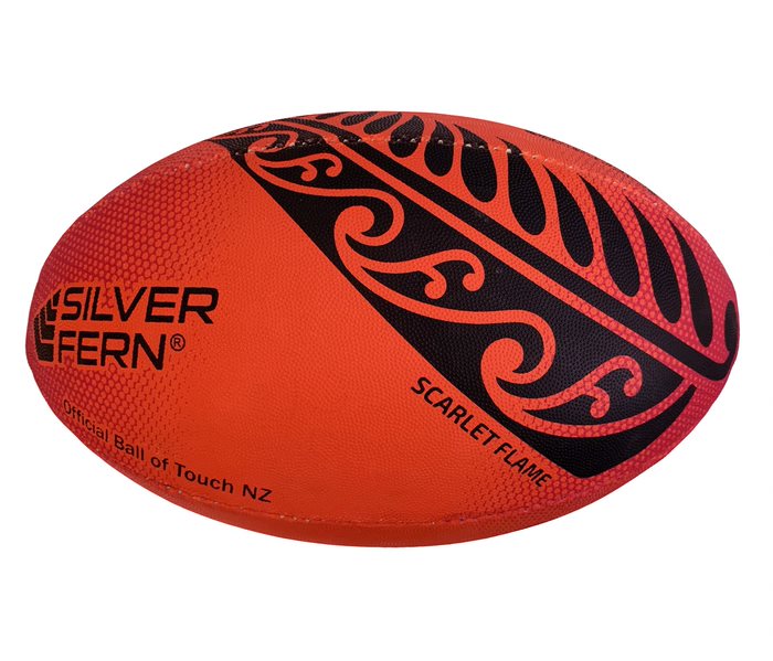 Silver Fern Sport Scarlet Flame Touch Ball