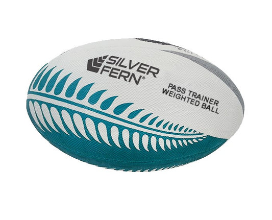 Silver Fern Rugby Training Pass Ball - Touch