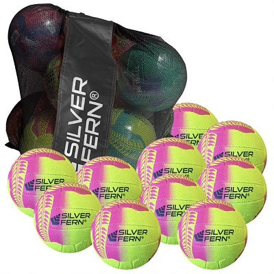 Silver Fern Netball - Tui 10 Ball Pack